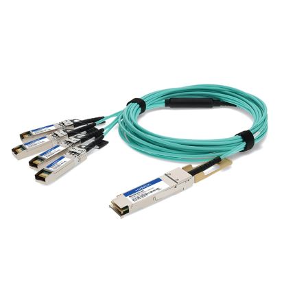 AddOn Networks 845420-B21-AO InfiniBand/fibre optic cable 275.6" (7 m) QSFP28 4x SFP28 AOC Aqua color1