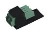 Panduit CMDSGRLCZBL fiber optic adapter LC/LC 1 pc(s) Black, Green1