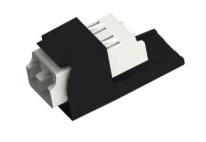 Panduit CMDSWTLCZBL fiber optic adapter LC/LC 1 pc(s) Black, White1