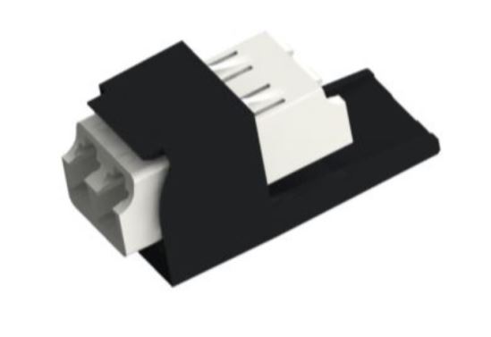 Panduit CMDSWTLCZBL fiber optic adapter LC/LC 1 pc(s) Black, White1