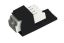 Panduit CMDSWTLCZBL fiber optic adapter LC/LC 1 pc(s) Black, White1