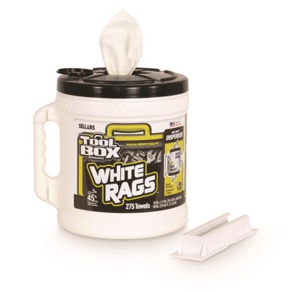 Z300 Wipers Big Grip Dispenser, 1-Ply, 10 x 12, White, 2/Carton1