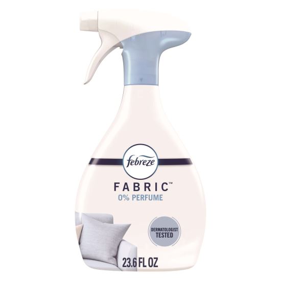 FABRIC Refresher/Odor Eliminator, Unscented, 23.6 oz Spray Bottle, 4/Carton1