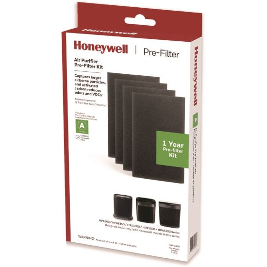 Pre-Cut Carbon Pre-Filter, Box of 4 Filters1