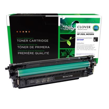 Clover Imaging Remanufactured High Yield Black Toner Cartridge (New Chip) for HP 212X (W2120X)1