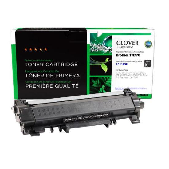 Clover Imaging Remanufactured Super High Yield Toner Cartridge for Brother TN7701