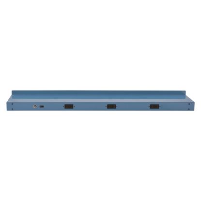 Upper Workbench Shelf, 3 Duplex Outlets, For Use With 72" Wide Workbenches, 100 lb Weight Capacity1