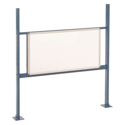 Workbench Whiteboard Panel Kit, Steel/Aluminum, 48"1