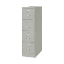 Four-Drawer Economy Vertical File, Letter-Size File Drawers, 15" x 26.5" x 52", Light Gray1