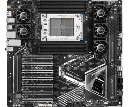 Asrock WRX90 WS EVO motherboard AMD WRX90 Socket sTR5 EEB1