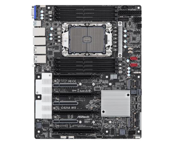 Asrock C621A WS motherboard Intel C621A LGA 4189 ATX1