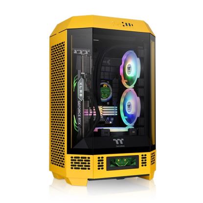 Thermaltake 300 Bumblebee Micro Tower Yellow1