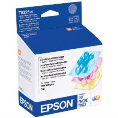 Epson T032520 Tri-color ink cartridge Original Cyan, Magenta, Yellow1