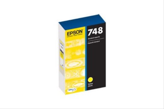 Epson 748 ink cartridge Original Standard Yield Yellow1