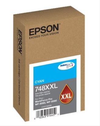 Epson T748XXL220 ink cartridge Original Extra (Super) High Yield Cyan1