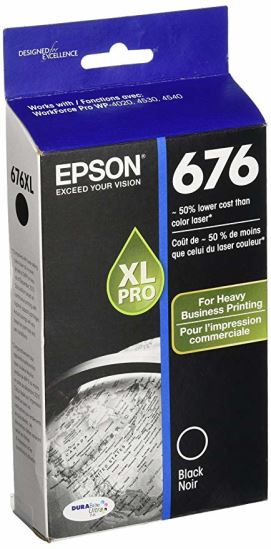 Epson 676XL ink cartridge 1 pc(s) Original High (XL) Yield Black1