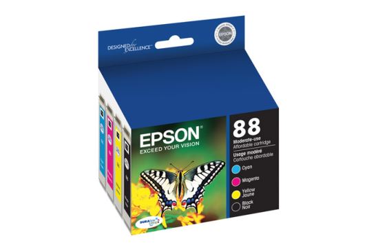 Epson T088120-BCS ink cartridge 4 pc(s) Original Black, Cyan, Magenta, Yellow1