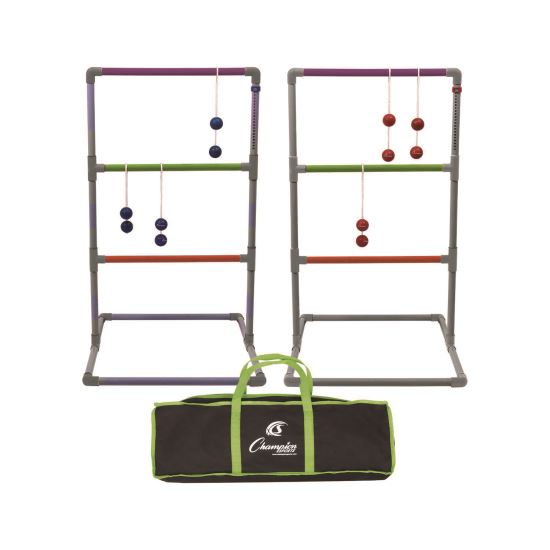 Pro Ladder Golf Game Set, (2) 22" x 37.5" Ladders/Six Bolas/Carry Bag1