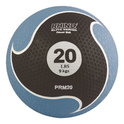 Rhino Elite Medicine Ball, 20 lb, Blue1