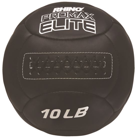 Rhino Promax Elite Medicine Ball, 10 lb, Black1