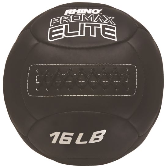 Rhino Promax Elite Medicine Ball, 16 lb, Black1