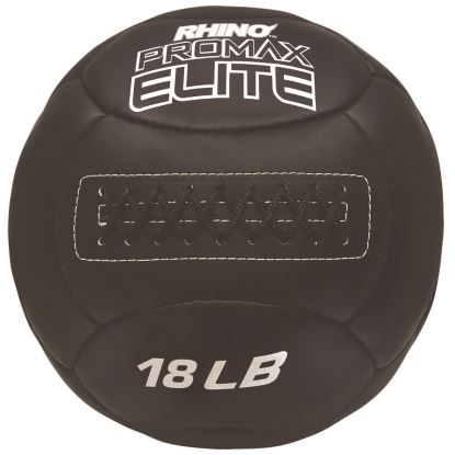 Rhino Promax Elite Medicine Ball, 18 lb, Black1