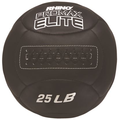 Rhino Promax Elite Medicine Ball, 25 lb, Black1