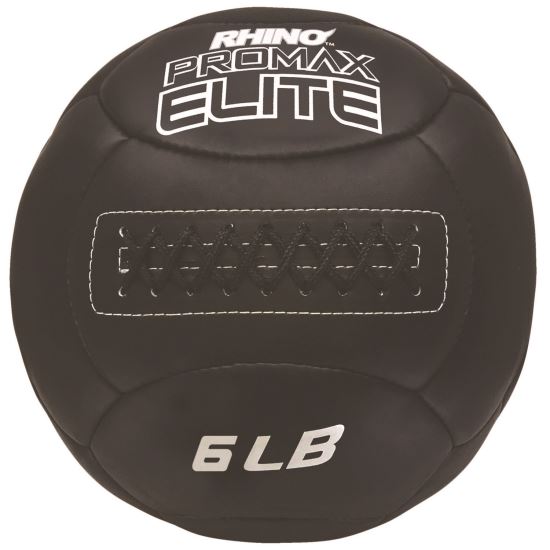 Rhino Promax Elite Medicine Ball, 6 lb, Black1