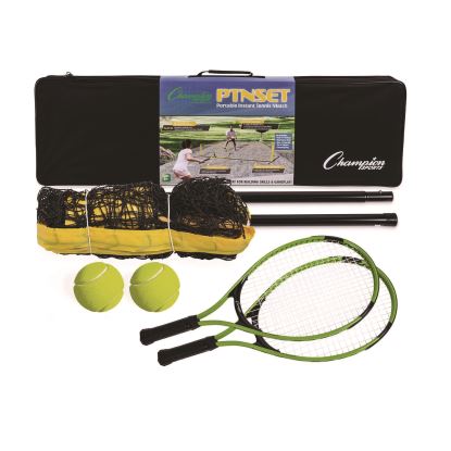 Tennis Net Set with 2 Rackets and 2 Tennis Balls1