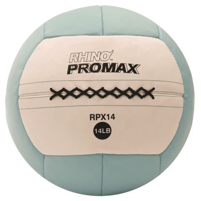 Rhino Promax Medicine Ball, 14 lb, Light Blue1