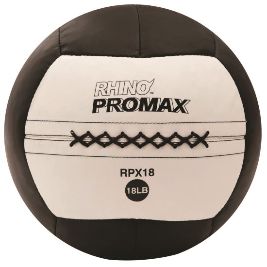 Rhino Promax Medicine Ball, 18 lb, Black1