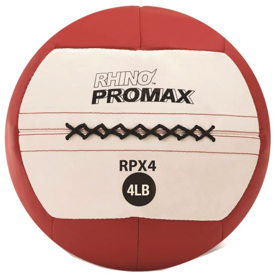 Rhino Promax Medicine Ball, 4 lb, Red1