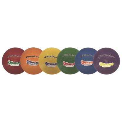 Rhino Skin Super Squeeze Playground Ball Set, 7.5" Diameter, Assorted Colors, 6/Set1