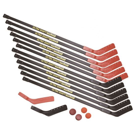 Ultra Shaft Hockey Set, Twelve 47' Hockey Sticks/Two Pucks/Two Balls/Two Extra Blades1