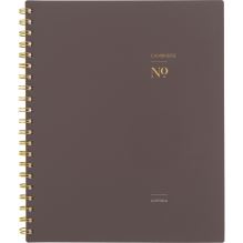 Workstyle Weekly/Monthly Planner, 11 x 9.38, Brown/Gold Cover, 12-Month (Jan to Dec): 20251