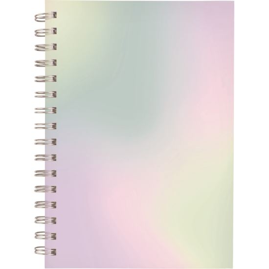 Ombre Weekly/Monthly Planner, Colorful Cloud Artwork, 8.5" x 6.38", Multicolor Cover, 12-Month (Jan to Dec): 20251