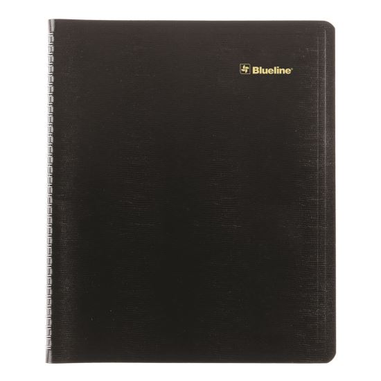 Plan and Link Monthly Planner, 11" x 9.06", Black Cover, 16-Months: Sept 2024 to Dec 20251