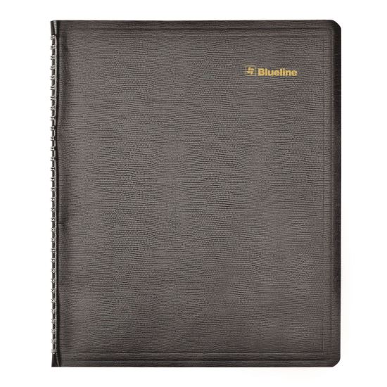 Plan and Link Weekly Appointment Planner, 11" x 9.06", Black Cover, 12-Month (Jan to Dec): 20251