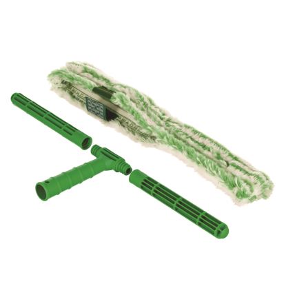 Monsoon Plus StripWasher Complete with Green Plastic Handle, Green/White Sleeve, 18" Wide Sleeve1