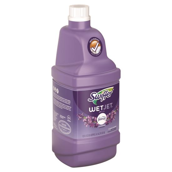 WetJet System Cleaning-Solution Refill, Lavender Scent, 1.25 L, 4/Carton1