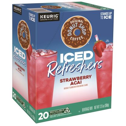 ICED Refreshers K-Cup Pods, Strawberry, 20/Box1