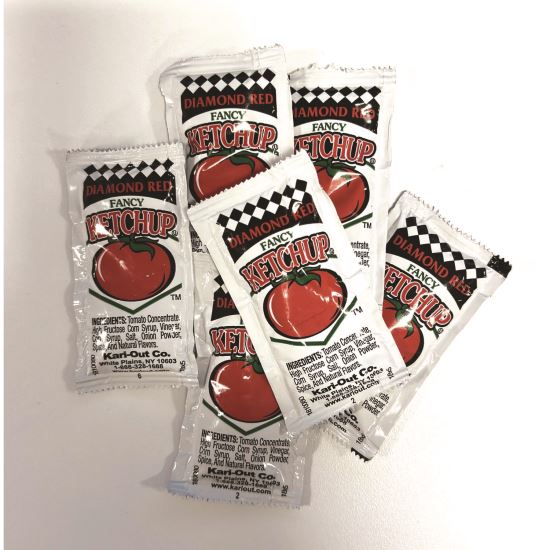 Sauce, Ketchup, 8 g Packet, 1,000/Carton1