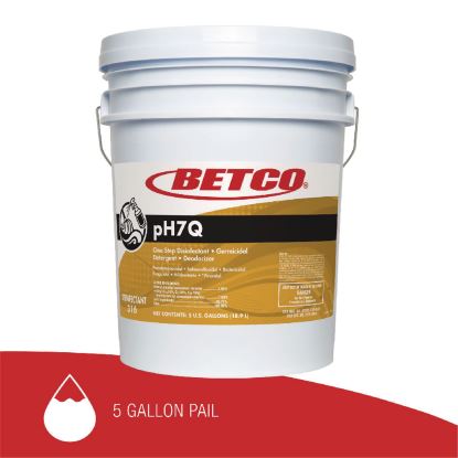 pH7Q Neutral Disinfectant, Pleasant Lemon Scent, 5 gal Pail1