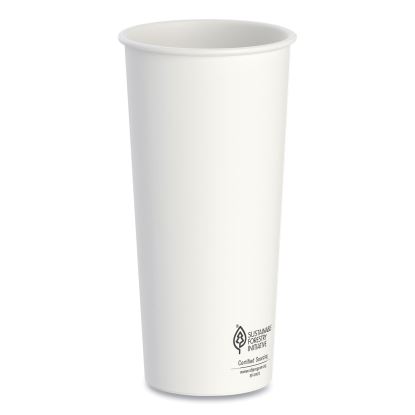 Thermoguard Insulated Paper Hot Cups, 24 oz, White Sustainable Forest Print, 600/Carton1