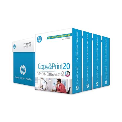 CopyandPrint20 Paper, 92 Bright, 20 lb Bond Weight, 8.5 x 11, White, 750 Sheets/Ream, 4 Reams/Carton1