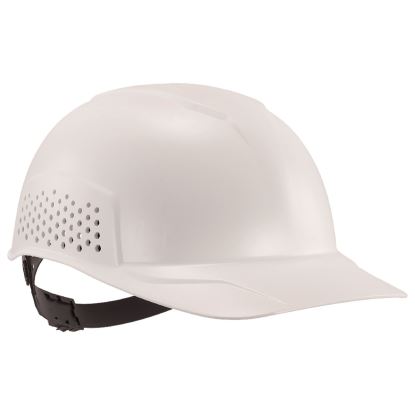 Skullerz 8951 Vented Hard Shell Bump Cap, Short Brim, White1