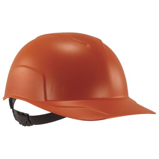 Skullerz 8952 Hard Shell Bump Cap, Short Brim, Orange1