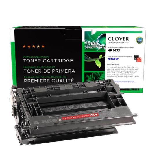 Clover Imaging Remanufactured High Yield MICR Toner Cartridge (New Chip) for HP W1470X1