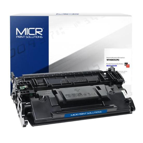 MICR Print Solutions New Replacement High Yield MICR Toner Cartridge for HP W1480X1