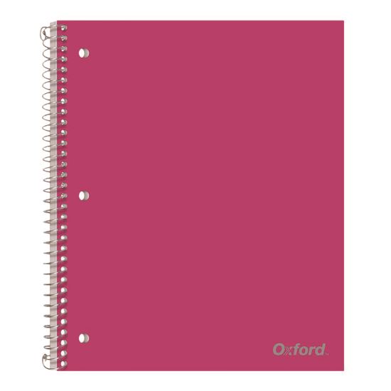 Poly One-Subject Notebook, 1 Subject, College Rule, Randomly Assorted Cover Color, (100) 11 x 9 Sheets1